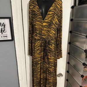Tiger Print Dress